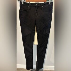 Frankie B. Mesh Bondage Denim Jeans!
